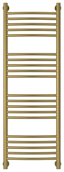 Полотенцесушитель водяной Сунержа Богема+ с 1 полкой 400x1200 мм состаренная латунь 051-0221-1240