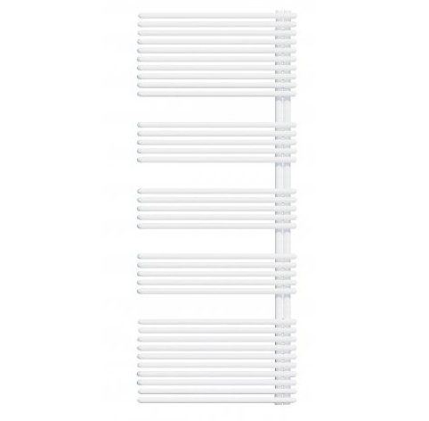 Полотенцесушитель электрический Lazzarini Garda 1200x600 мм белый прямой 5270