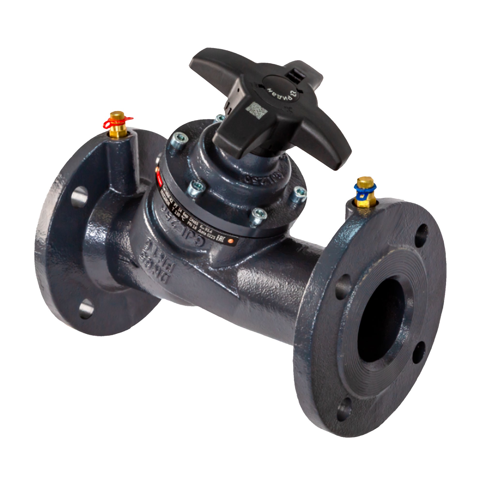 Клапан балансировочный ручной Ридан MNF-R2 DN 200 PN 16 фланцевый 003Z1191R