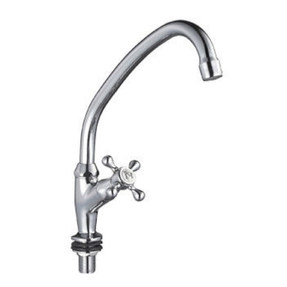 Смеситель для кухни Мираж TYE-1095 на одну воду крест TYE-1095