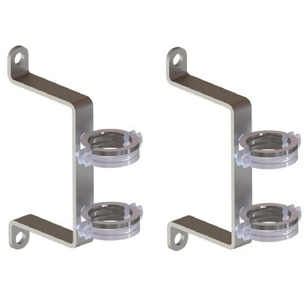Крепеж П-образный Прокситерм KRS-01 для коллекторов GSK/GK комплект 2 шт KRS-01