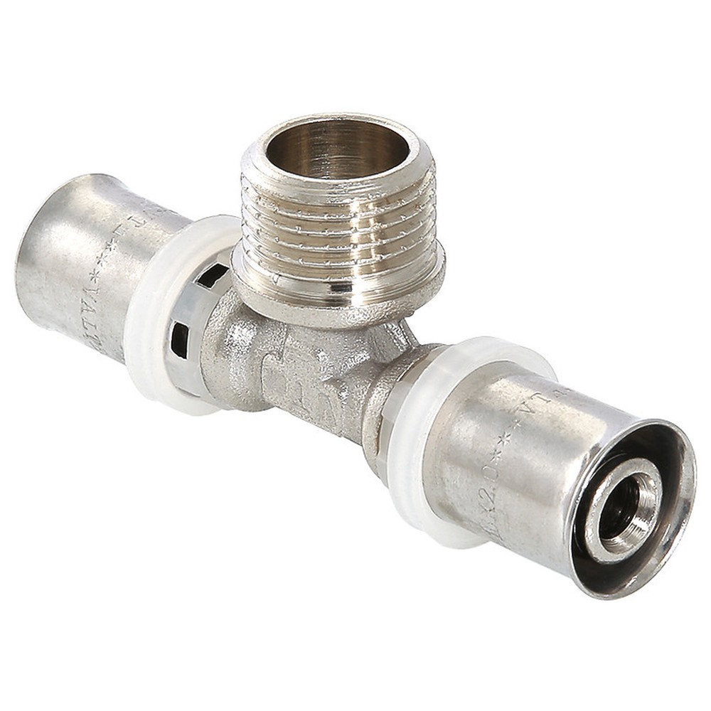 Пресс-тройник VALTEC VTm.233.N 26x1/2 НР VTm.233.N.2604