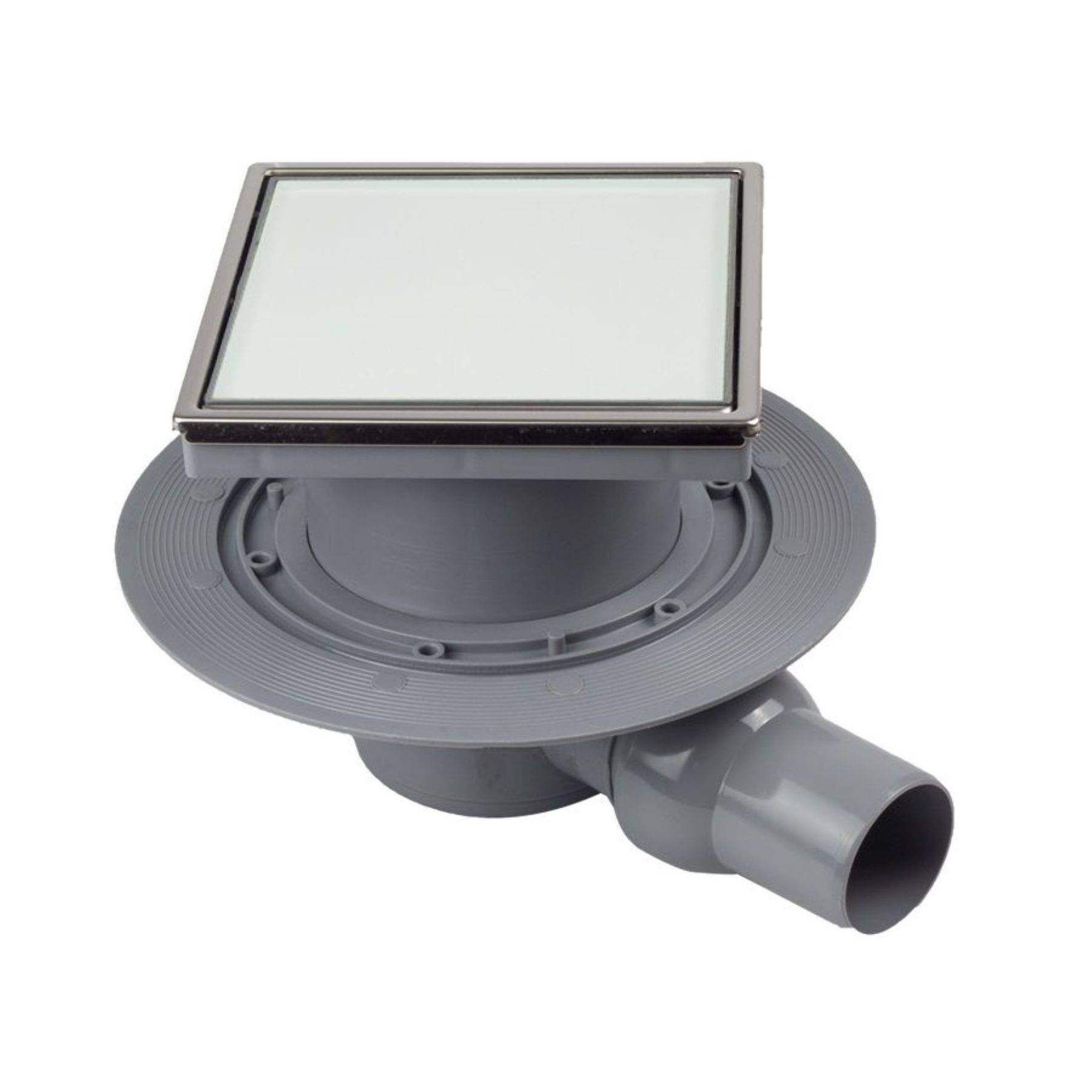 Трап для душа точечный Peštan Confluo Standard 15х15 White Glass 1 1519628