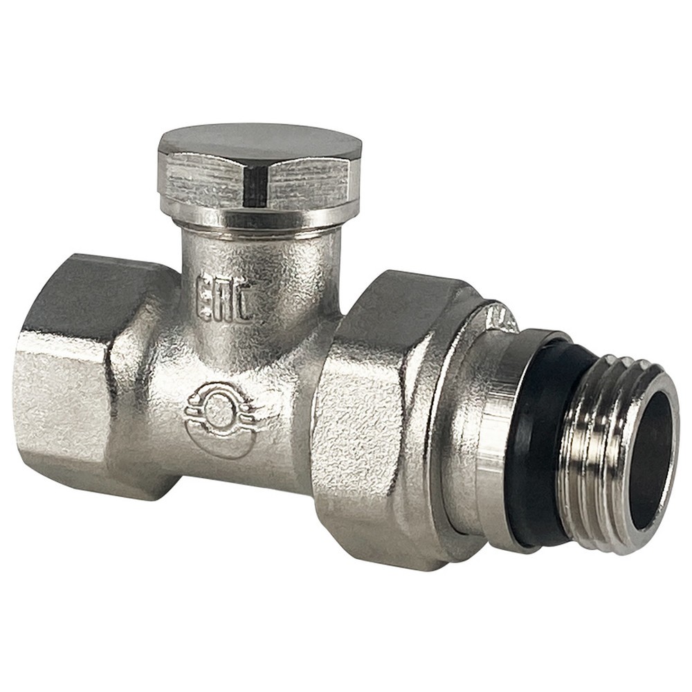 Клапан радиаторный запорный прямой VALFEX 3/4 с дополнительным уплотнением VF.020.NN.05