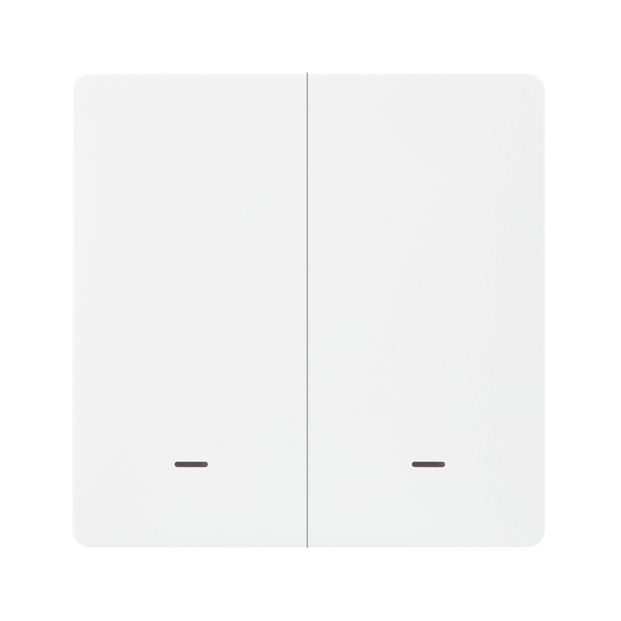 Выключатель умный HOMMYN SWZBNN02W Zigbee 2 клавиши без нейтрали SWZBNN02W