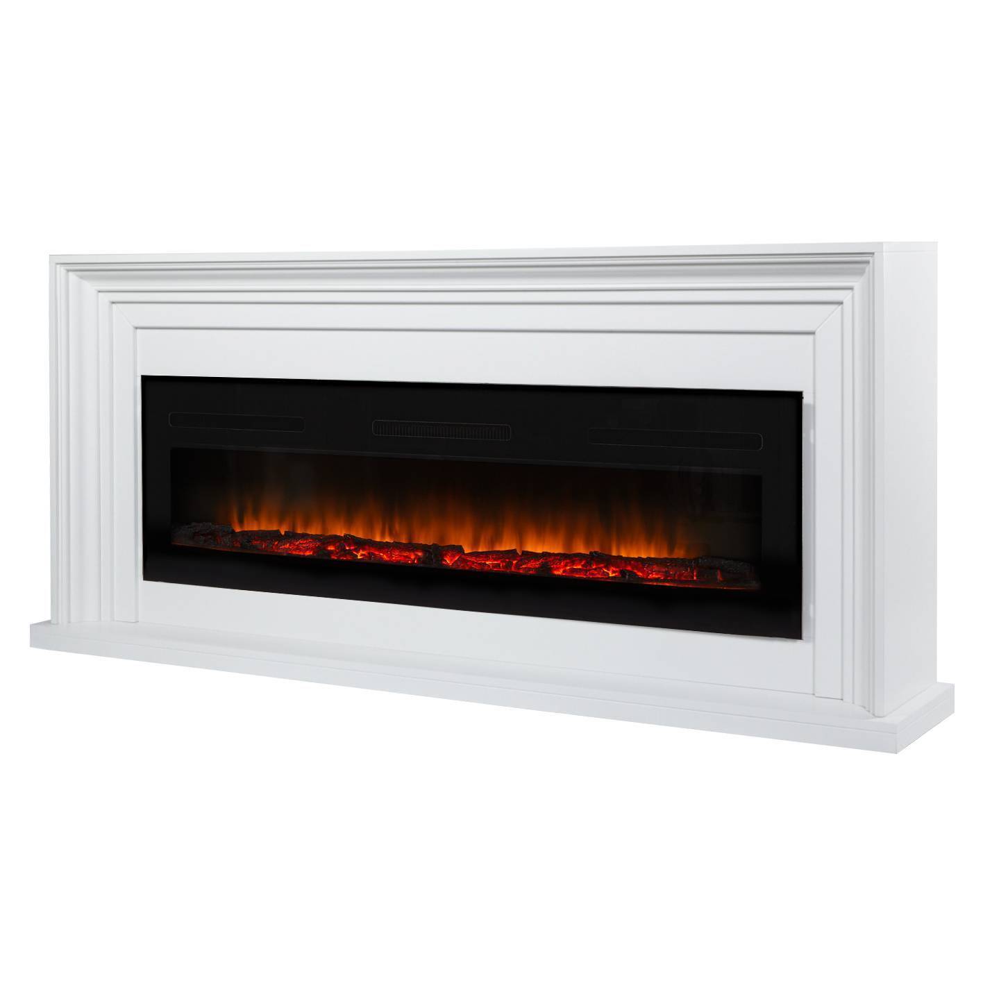 Портал для электрокамина Firelight Stretto Long белый НС-1485899