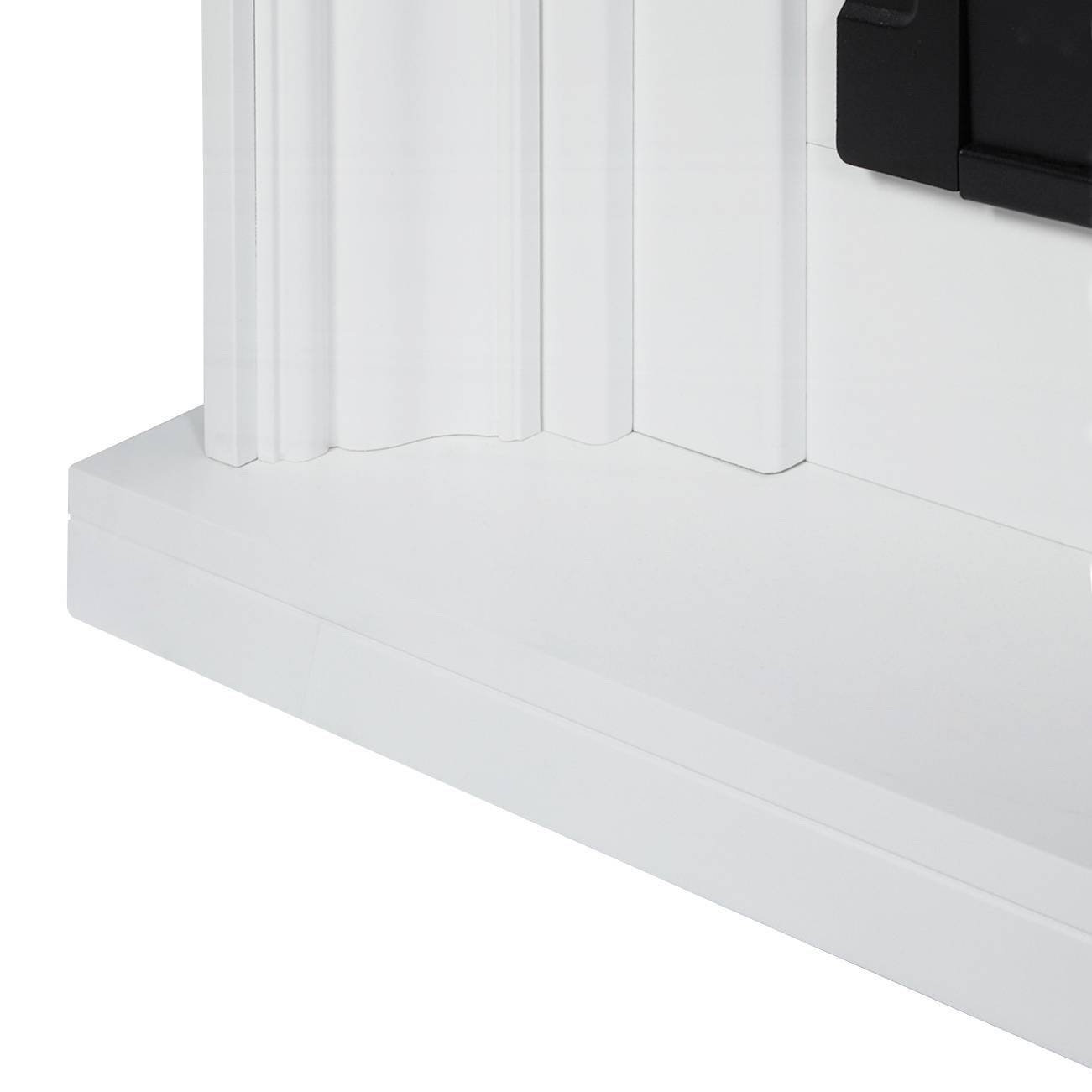 Портал для электрокамина Firelight Stretto Long белый НС-1485899