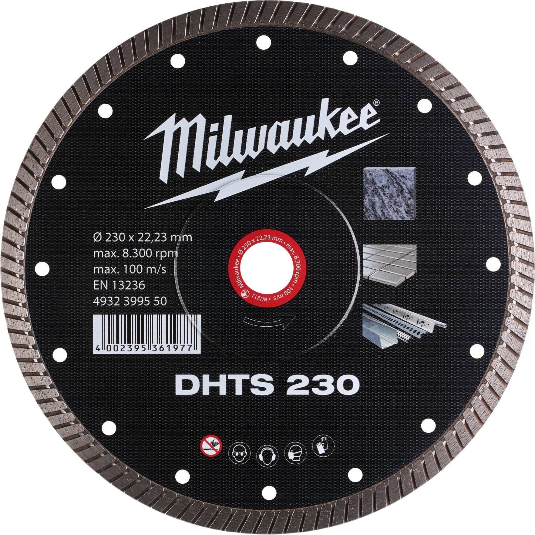 Диск алмазный Milwaukee DHTS 230 мм 4932430444