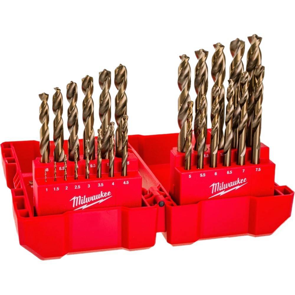 Набор сверл по металлу Milwaukee HSS-Co 1-13 мм 25 шт. 4932352471