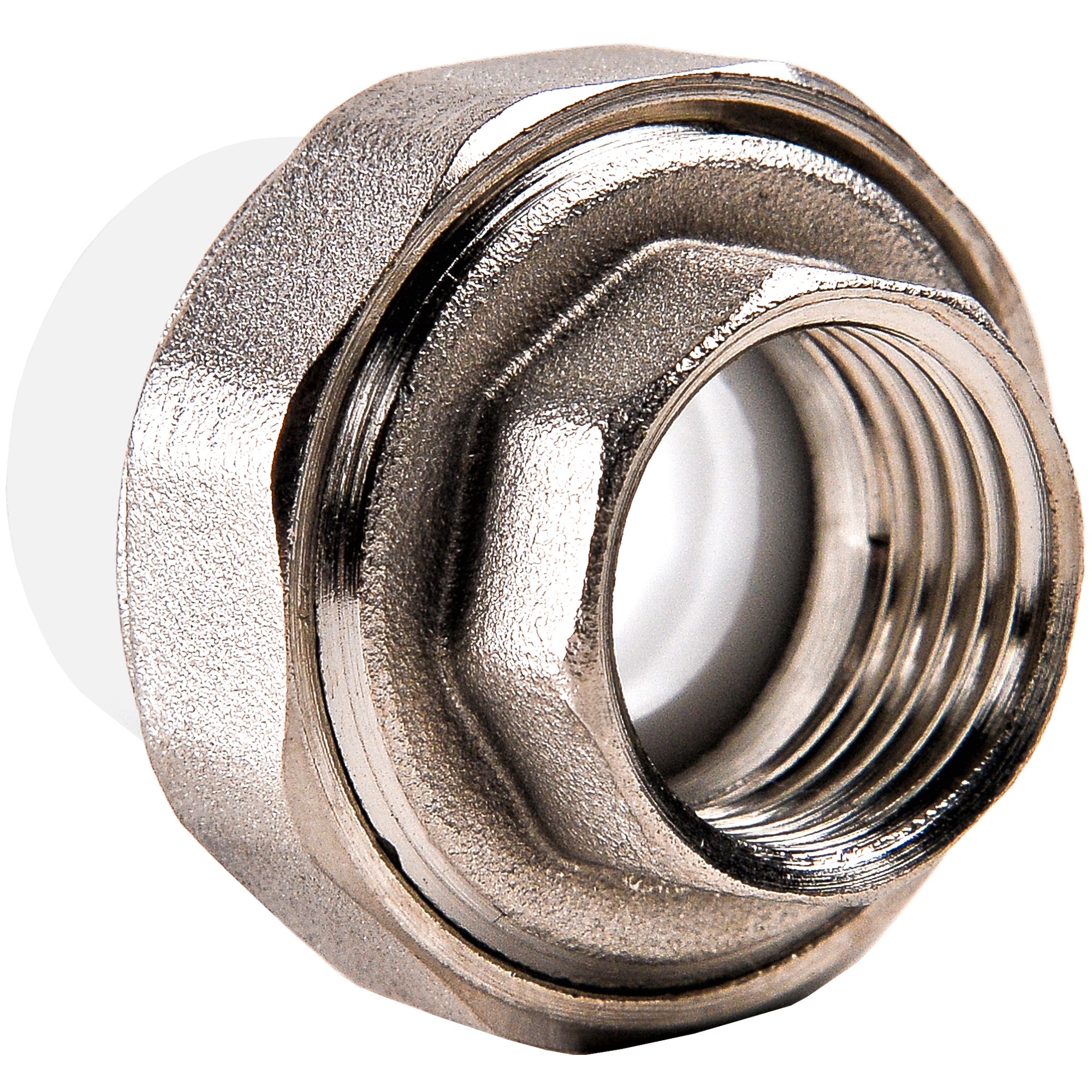 Муфта комбинированная разъемная полипропиленовая РВК 40x1 1/4 ВР белая 1653287