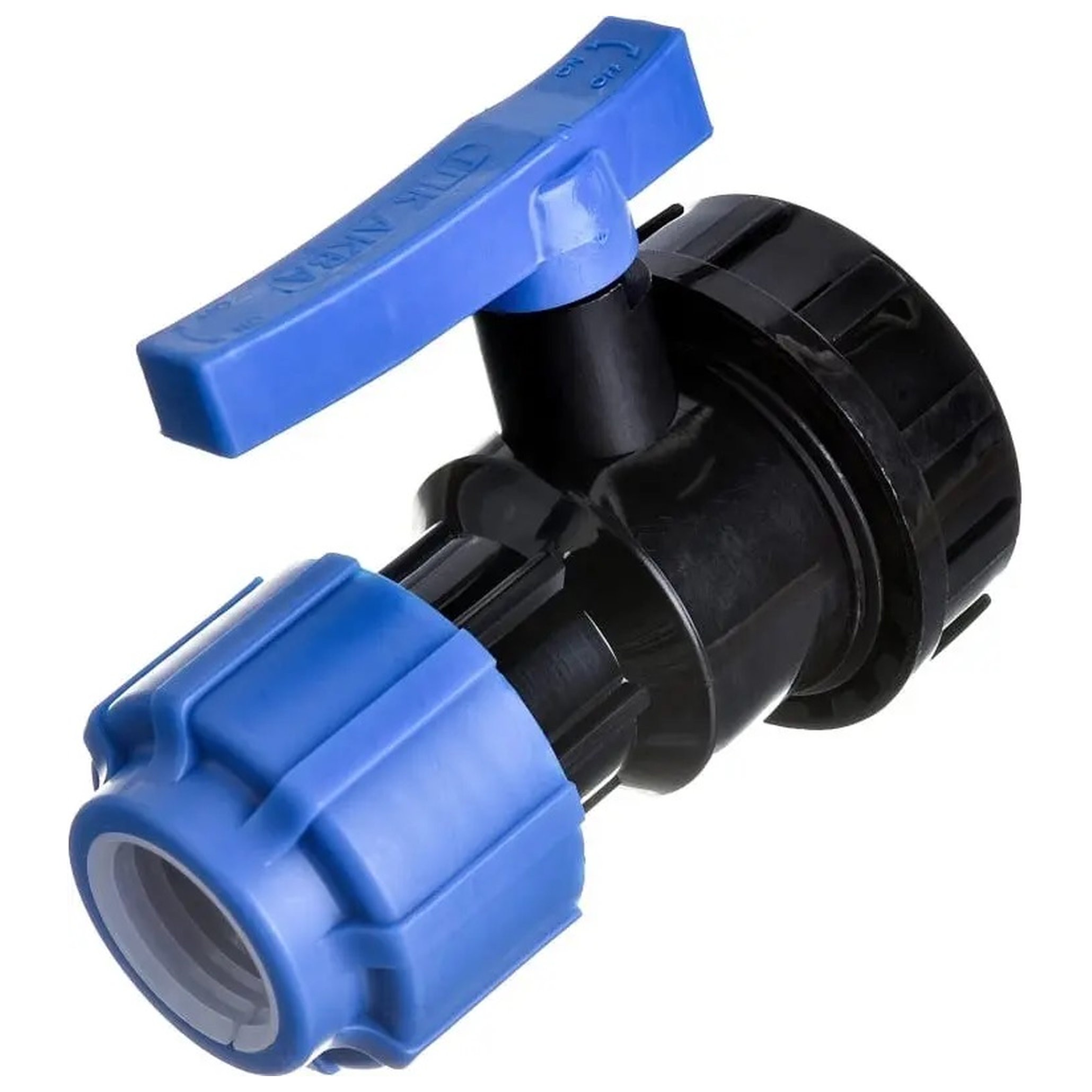 Кран шаровой компрессионный ТПК-АКВА разъемный d 25 мм x 1/2 дюйма ВР 554222512