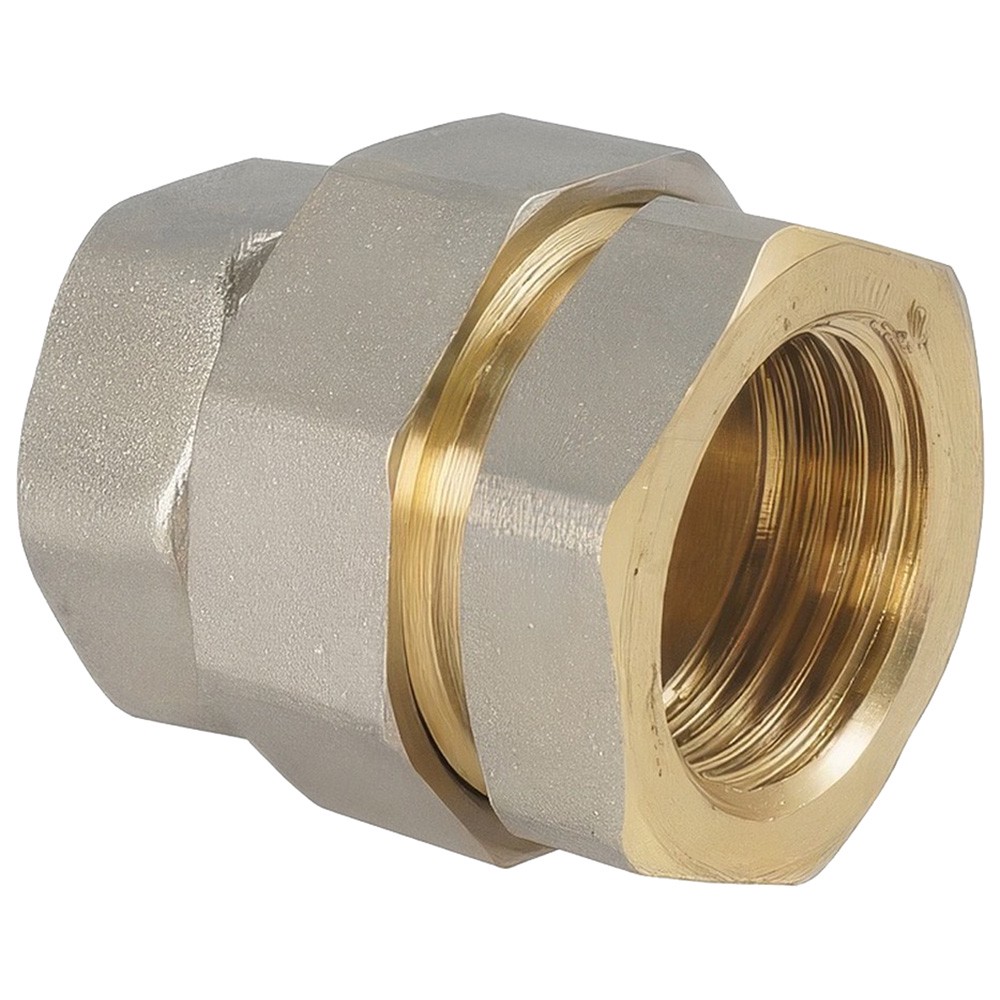 Сгон прямой американка JIF 293 1/2 ВР-ВР латунный уп. 10 шт 293-04