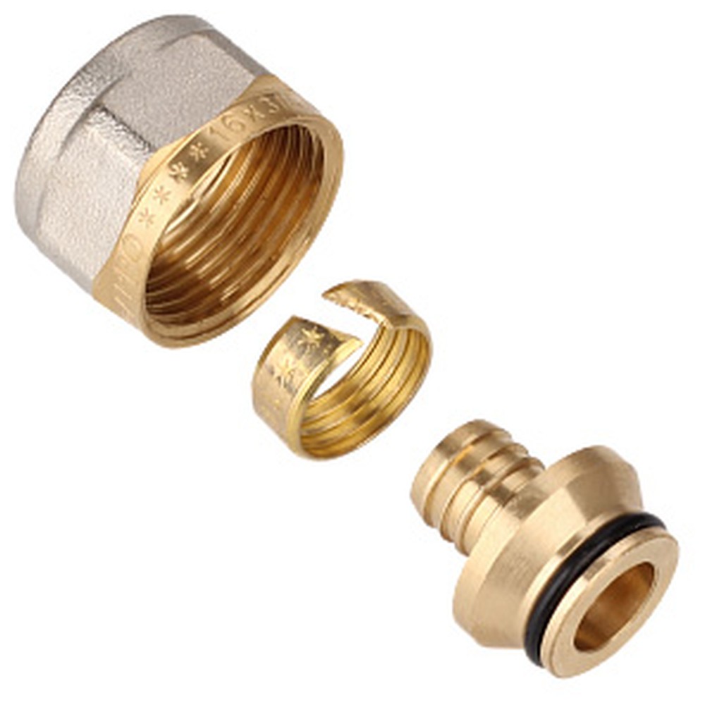 Соединитель Gappo Евроконус для полиэтиленовых труб 16(2.0) мм НС-1437093