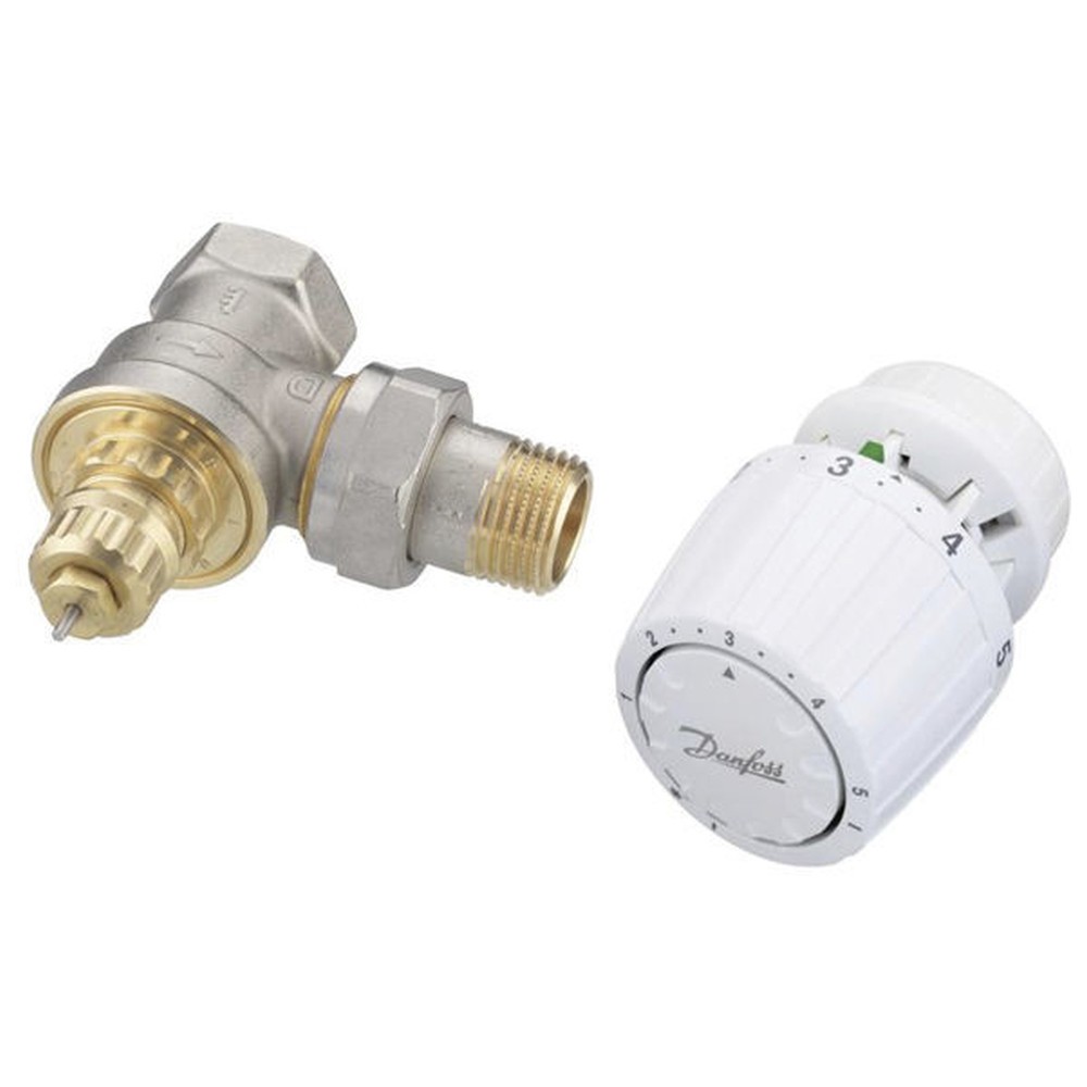 Комплект терморегуляторов Danfoss RA-G/RA 2940 Ду 15 угловой 013G2143