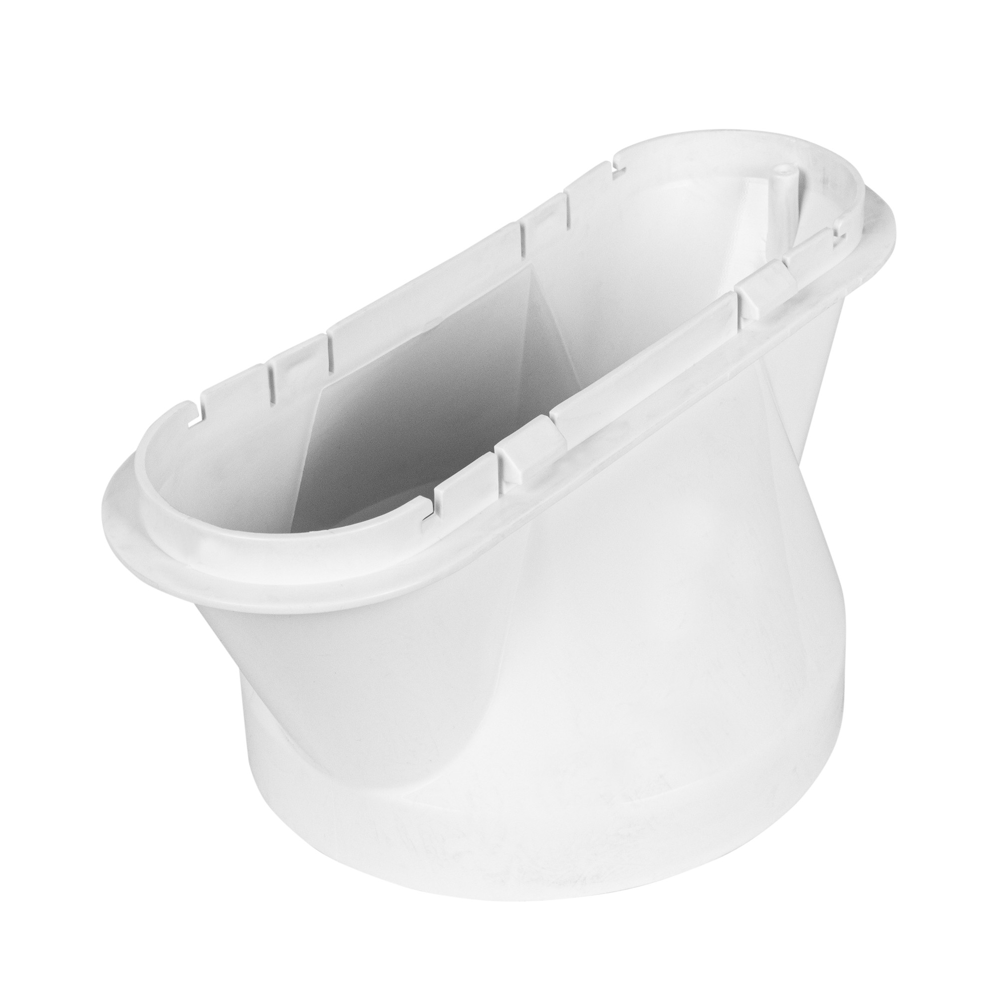 Кольцо воздуховода внешнее Zanussi ZACM-09/12 MS/N1 белое 810700745