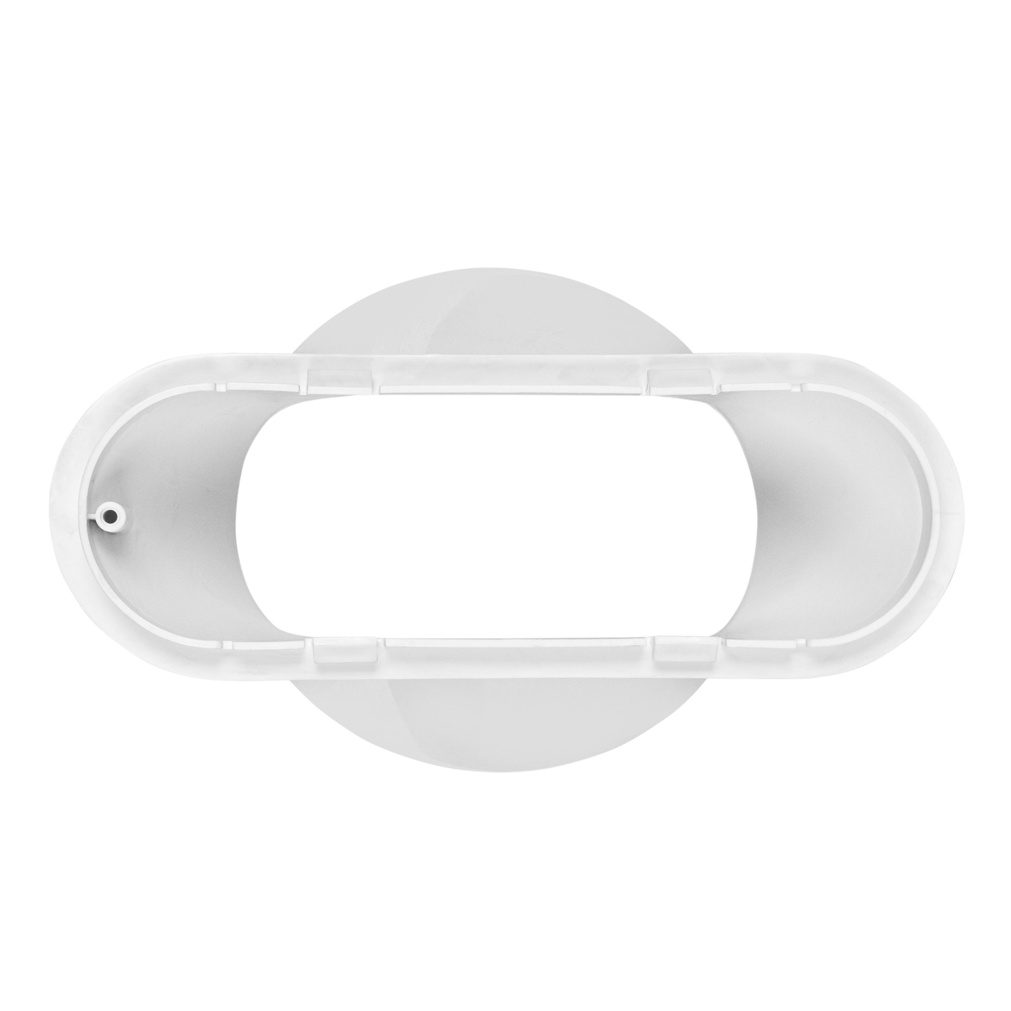 Кольцо воздуховода внешнее Zanussi ZACM-09/12 MS/N1 белое 810700745