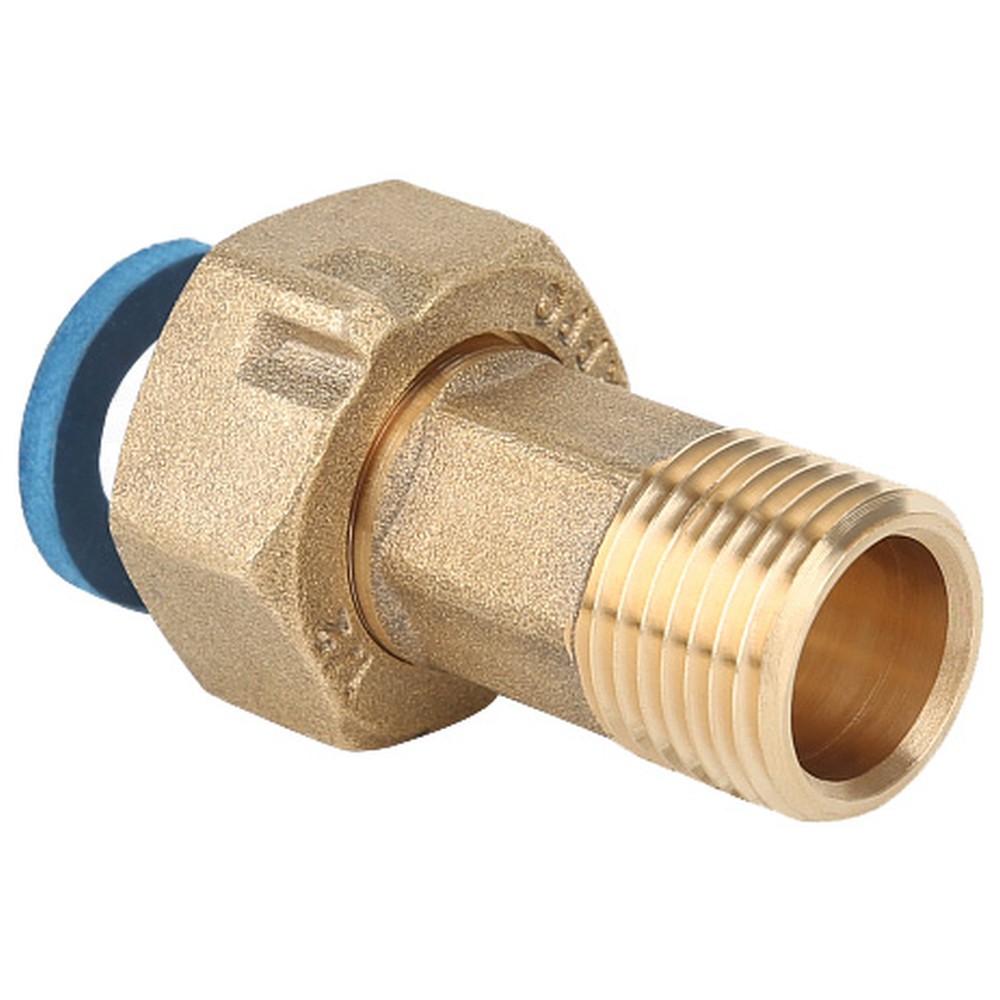 Соединитель с накидной гайкой (американка) Gappo НР-ВР латунь 1/2 НС-1441035