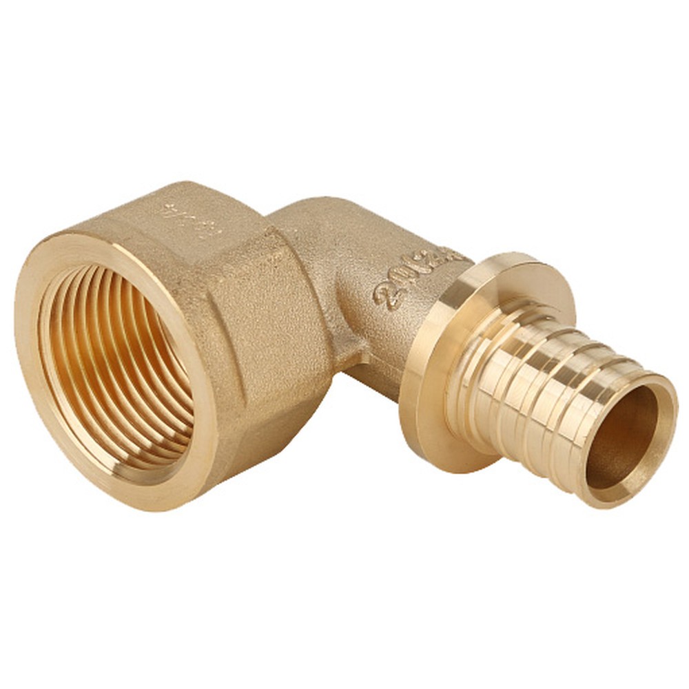 Угольник-переходник Gappo латунный 25-Rp 1 внутренняя резьба G1311.2506