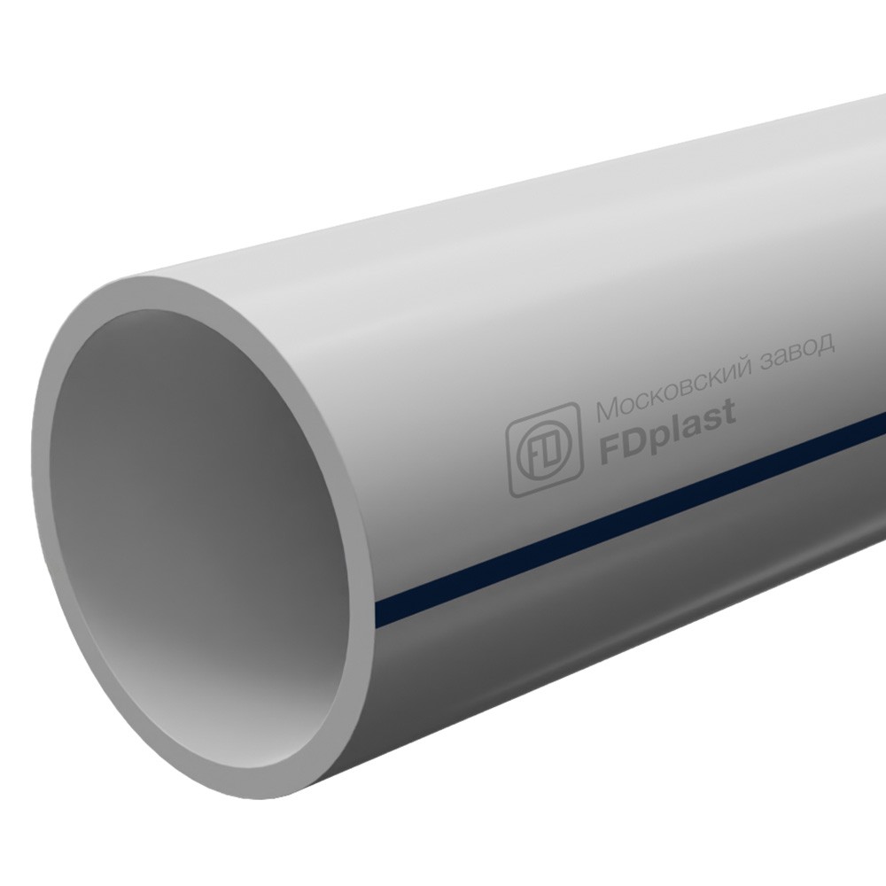 Труба полипропиленовая FDplast PN10 125x11.4 мм 1672925