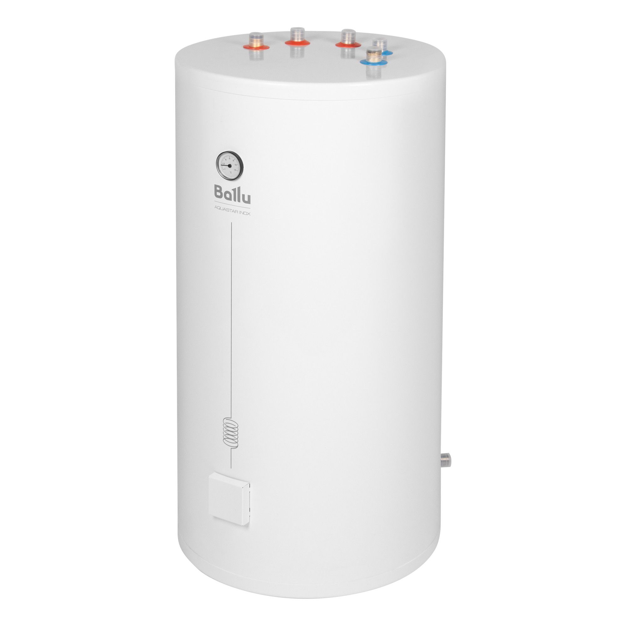 Бойлер косвенного нагрева Ballu AQUASTAR INOX-T 150 л напольный верхнее подключение ASWX-T 150