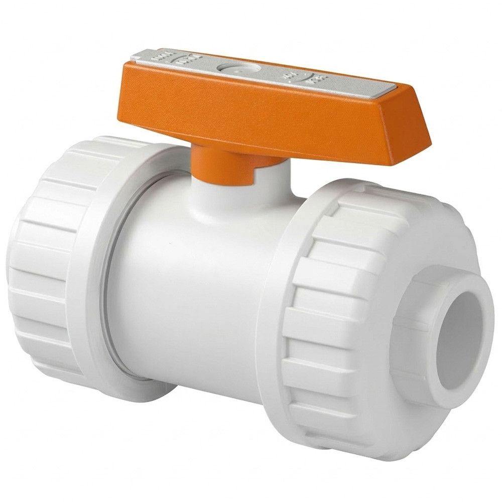 Кран шаровый TUM PLASTIK PPRC 25 мм для агрессивных сред VPPB-025