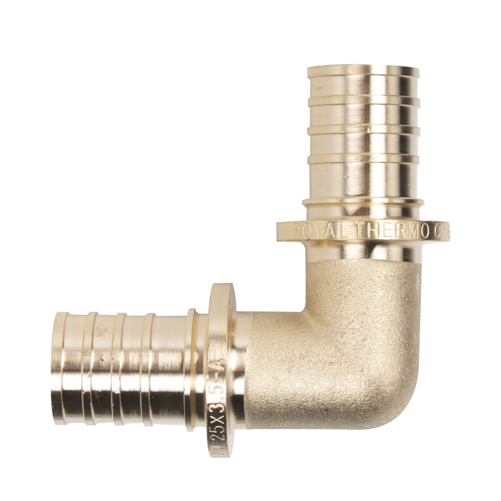Угольник аксиальный Royal Thermo 90° 25 мм упаковка 2 шт RTFAL1651u