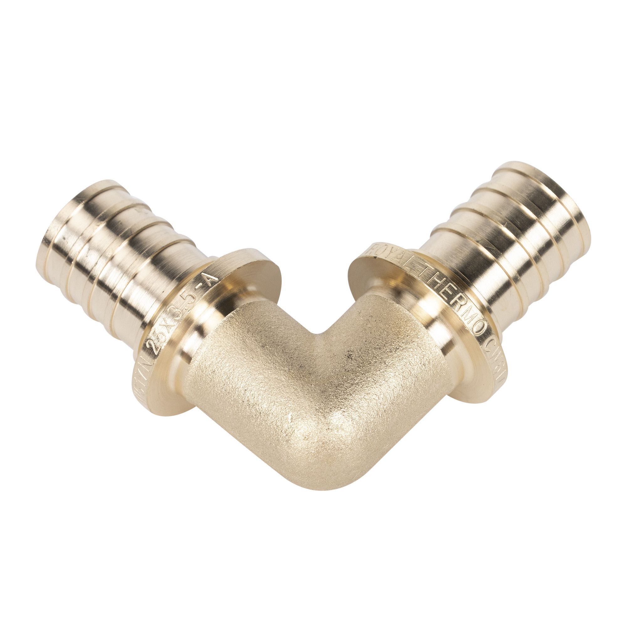 Угольник аксиальный Royal Thermo 90° 25 мм упаковка 2 шт RTFAL1651u