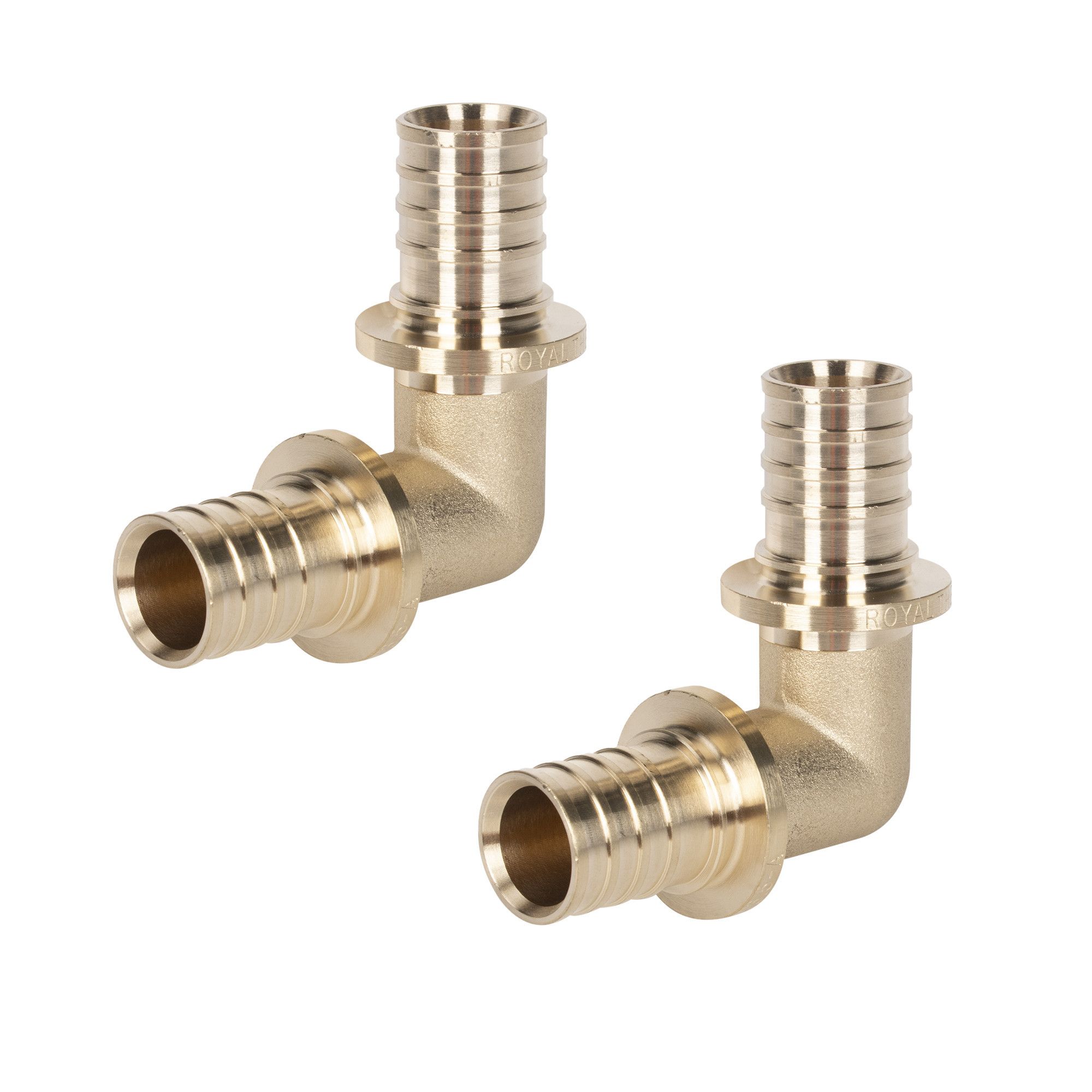 Угольник аксиальный Royal Thermo 90° 25 мм упаковка 2 шт RTFAL1651u