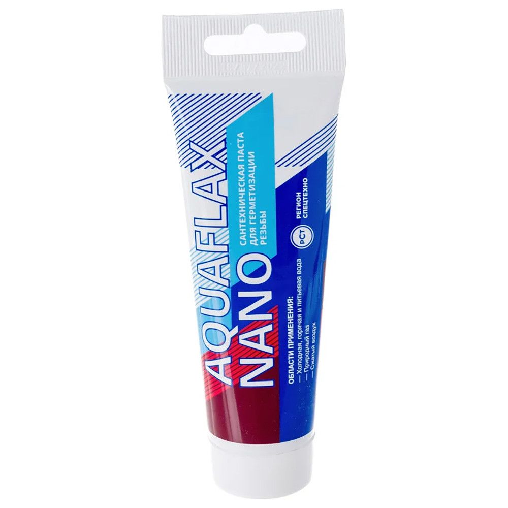 Паста уплотнительная Aquaflax nano Classic для льна графитовая 80 г 04043