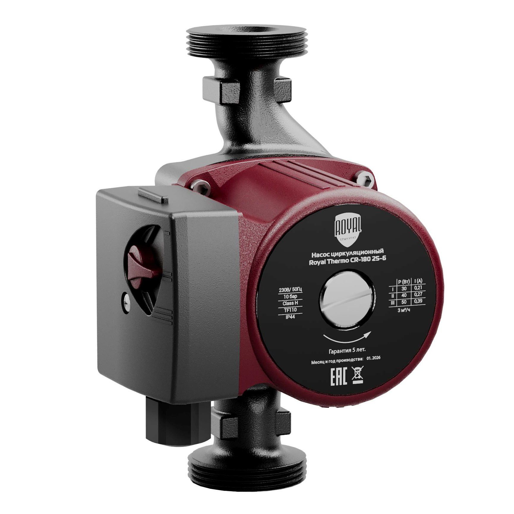 Насос циркуляционный Royal Thermo CR-180 32-60 CR-180 32-60