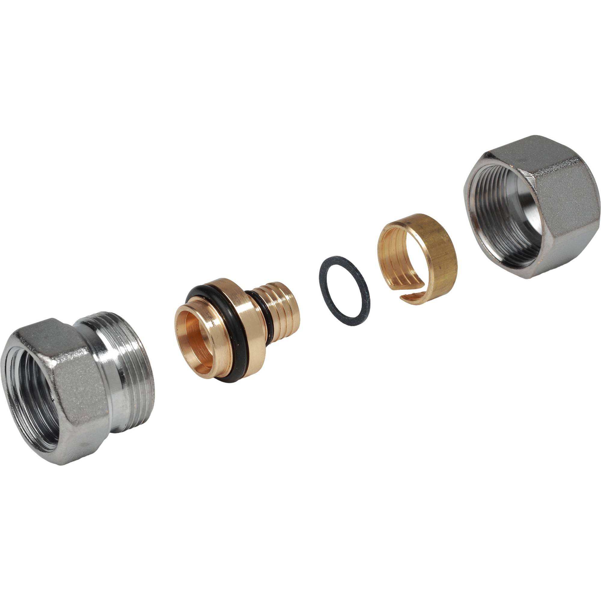 Фитинг прямой Giacomini 1 ВР x 32x3 мм R187FX126