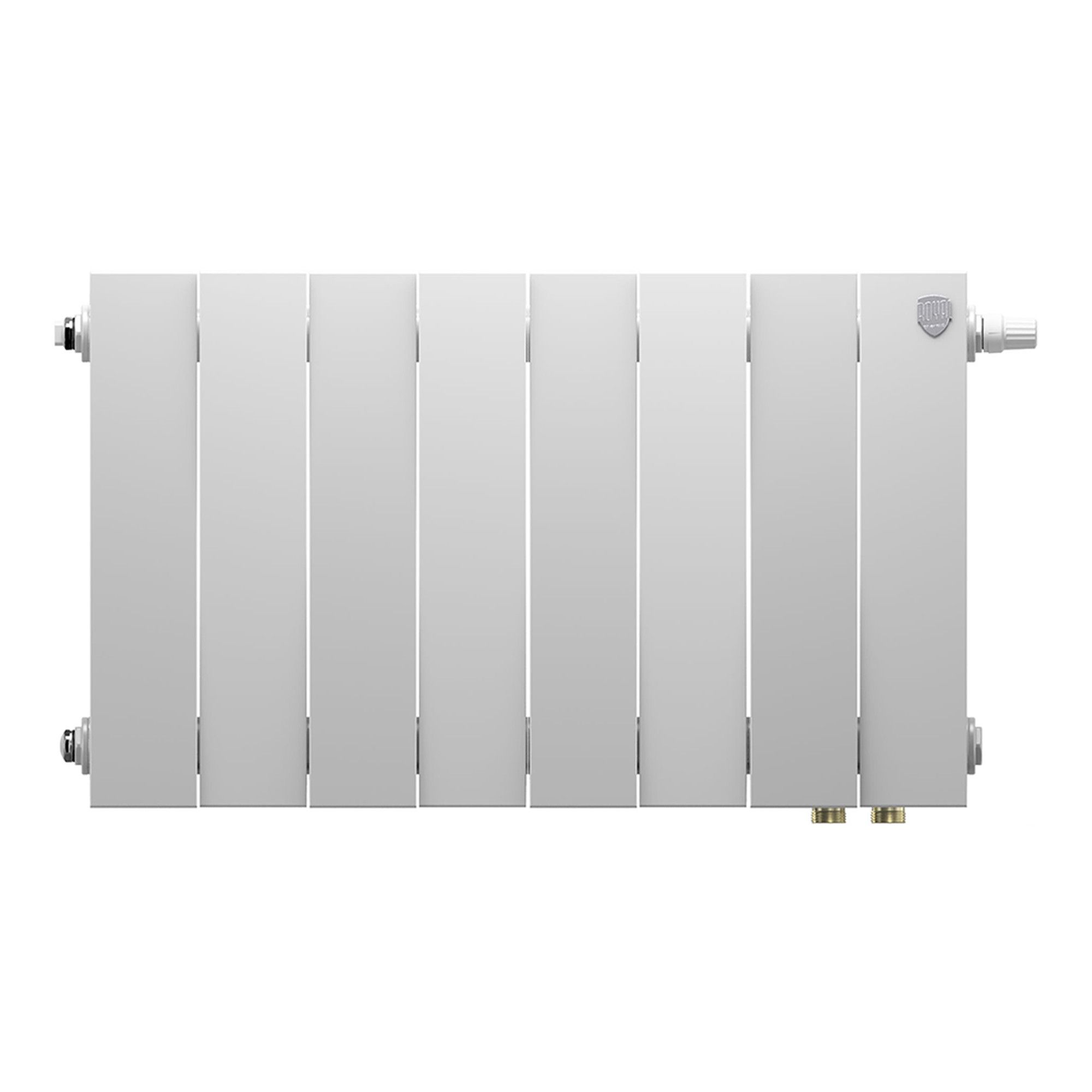 Радиатор биметаллический Royal Thermo PianoForte 300 Bianco Traffico 8 секций RTPWVL803030008