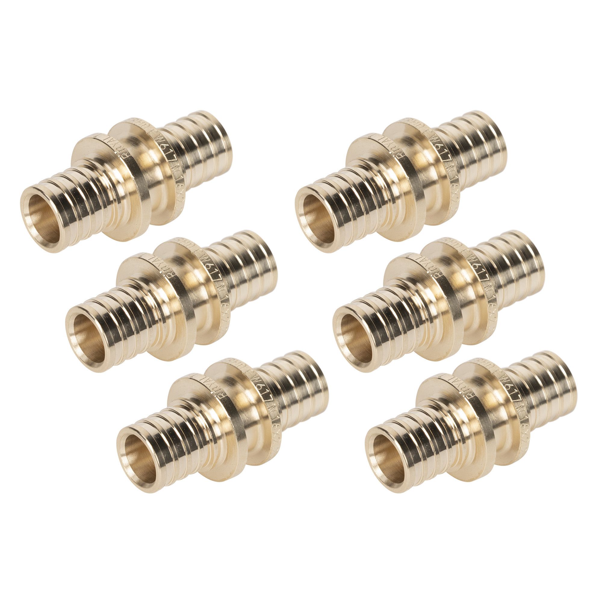 Муфты аксиальные Royal Thermo соединительные 16 мм упаковка 6 шт RTFAL1625u