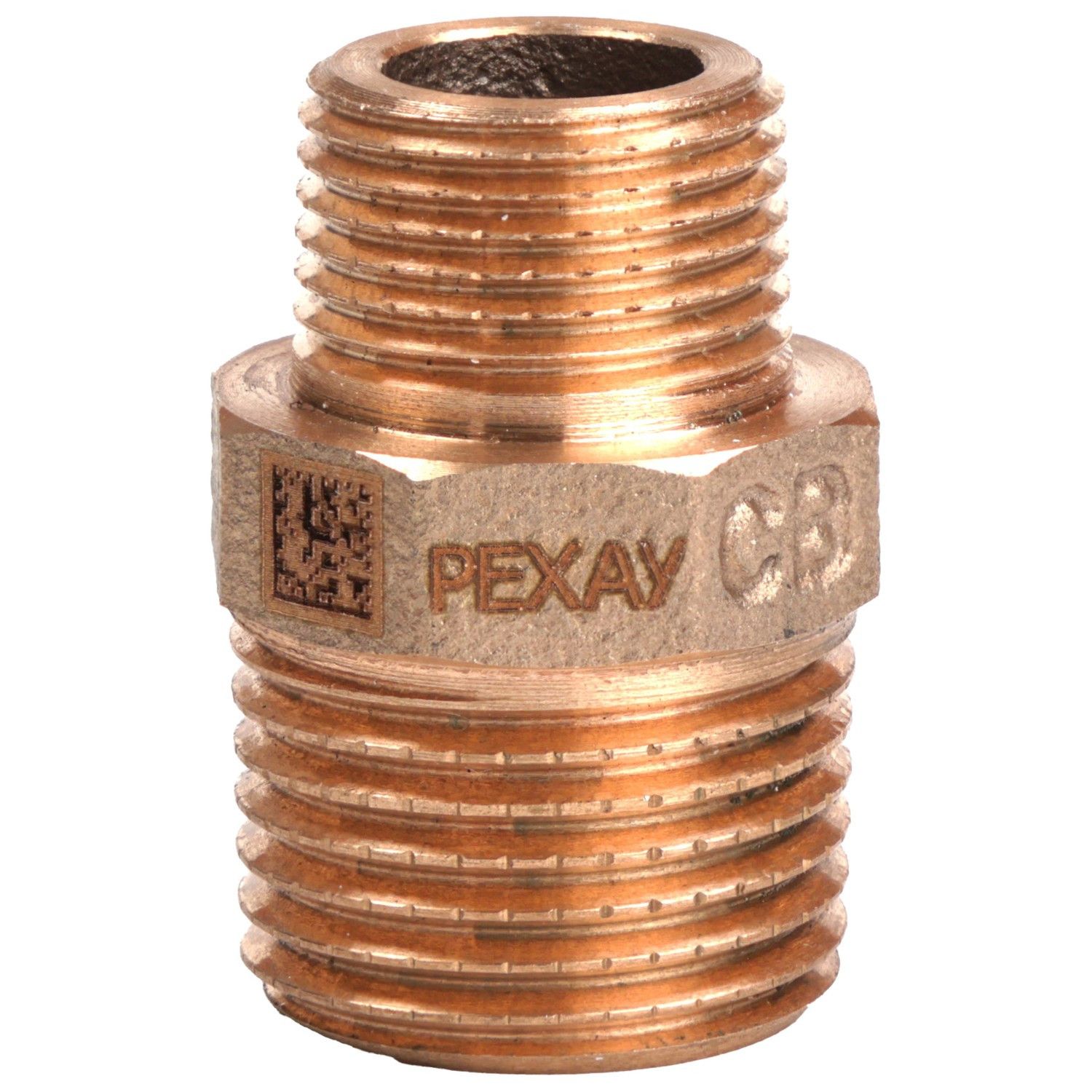 Ниппель бронзовый редукционный REHAU Rautitan RX+ R1/2 x R3/8 18732431001