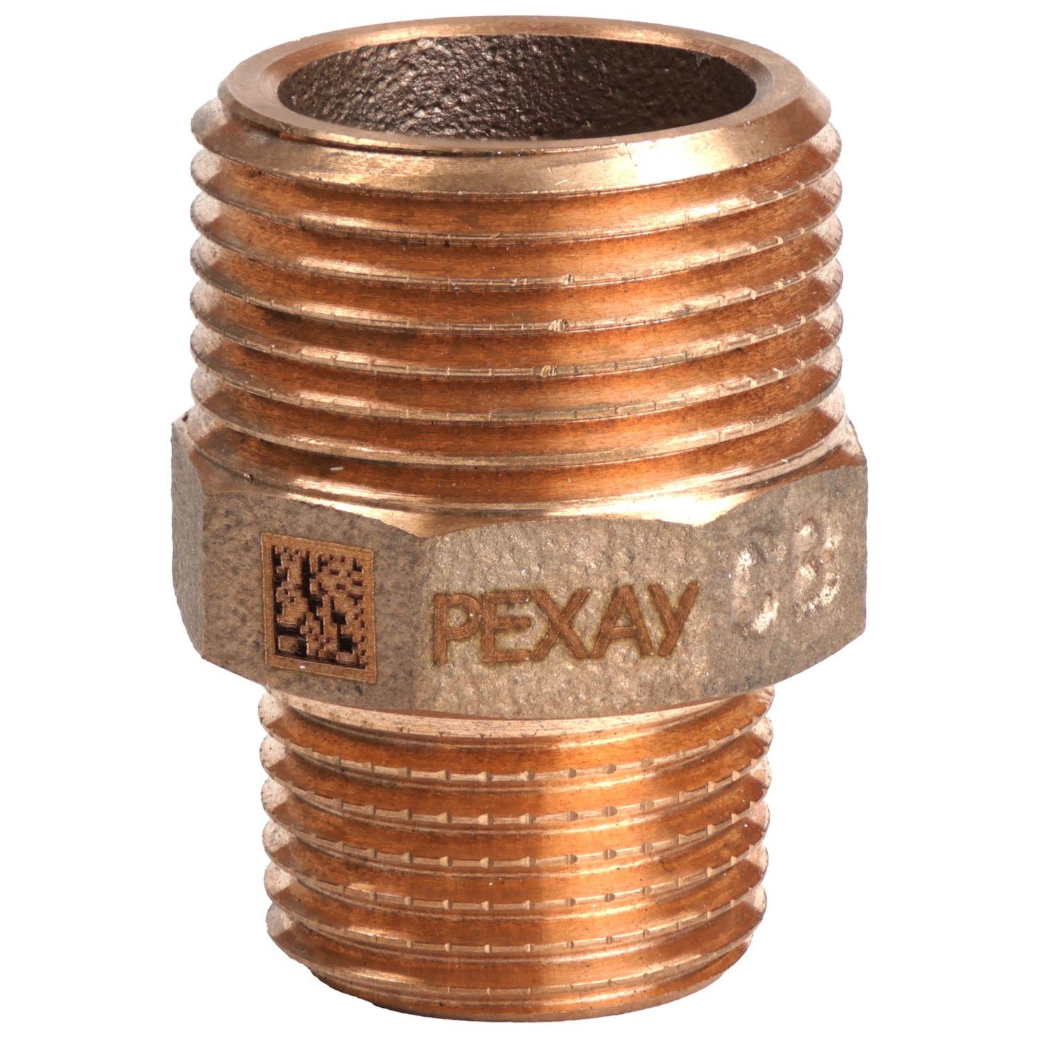 Ниппель бронзовый редукционный REHAU Rautitan RX+ R3/4 x R1/2 18732541001