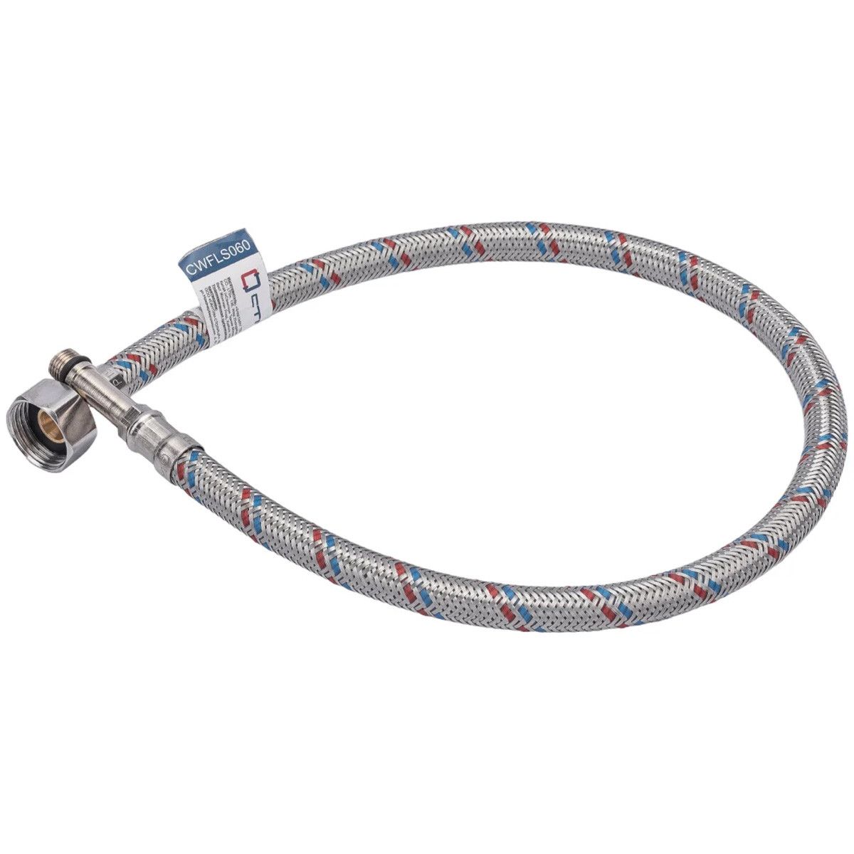 Подводка для смесителя СТМ стальная 1/2xM10 60 см CWFLS060
