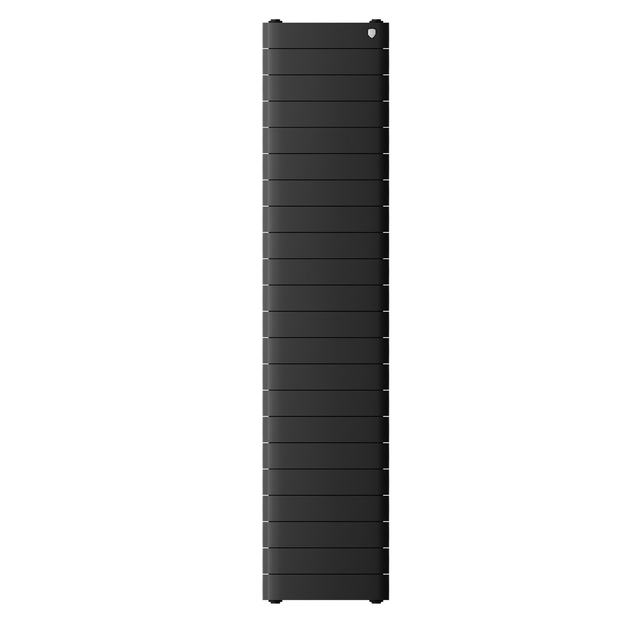 Радиатор биметаллический Royal Thermo Eclipse Tower 300 22 секции чёрный RTETB30022