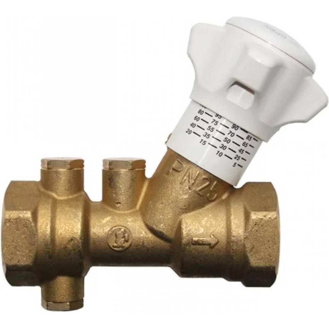 Клапан балансировочный статический Giacomini без штуцеров 1 1/4 дюйма ВВ R206BY016