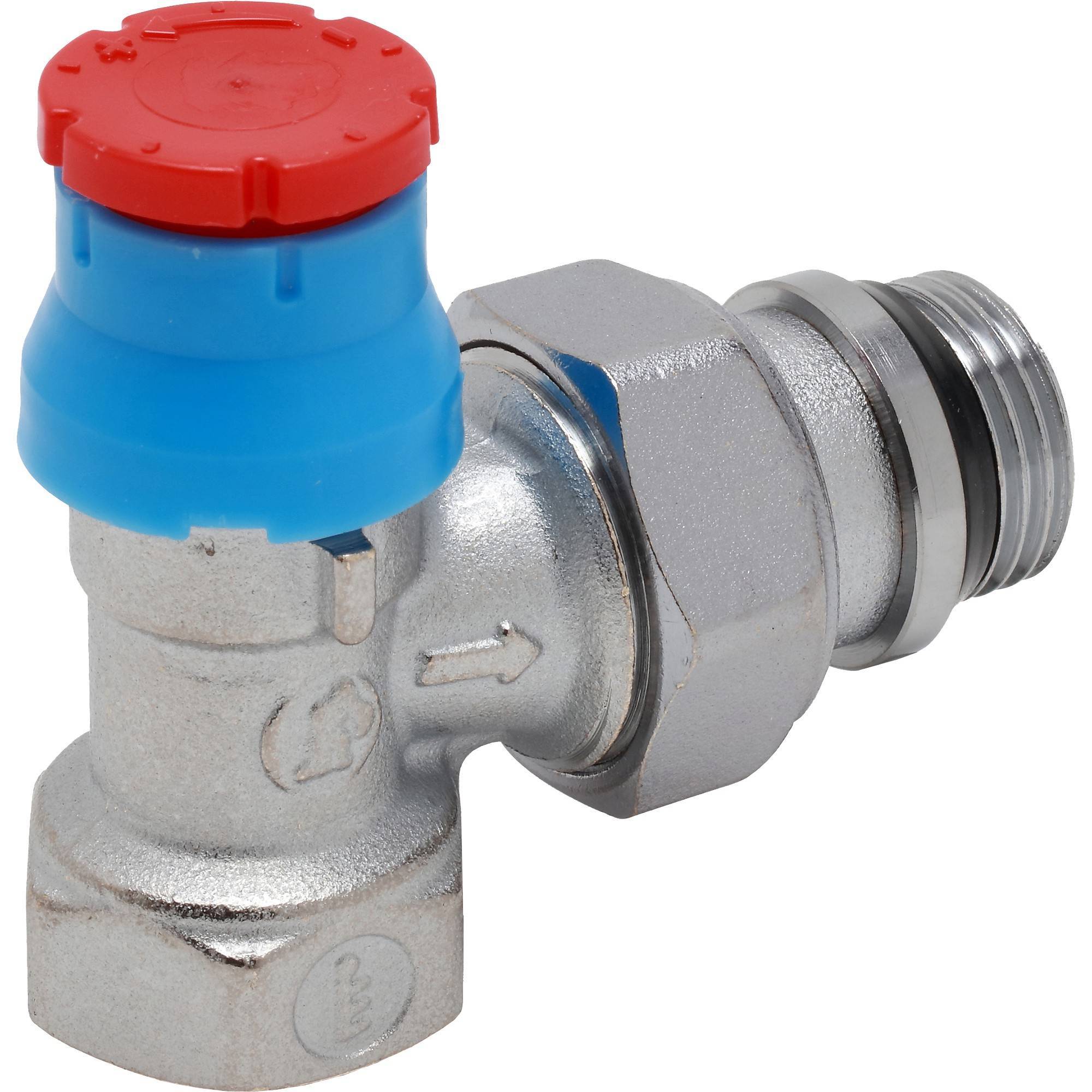 Клапан термостатический Giacomini R401TG угловой 1/2 с герметичной прокладкой R401X132