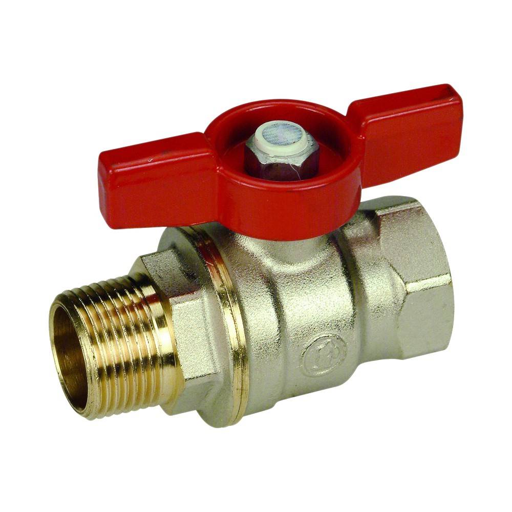 Кран шаровой Giacomini DADO 1 1/4 ВР-НР полнопроходной ручка-бабочка R914X026