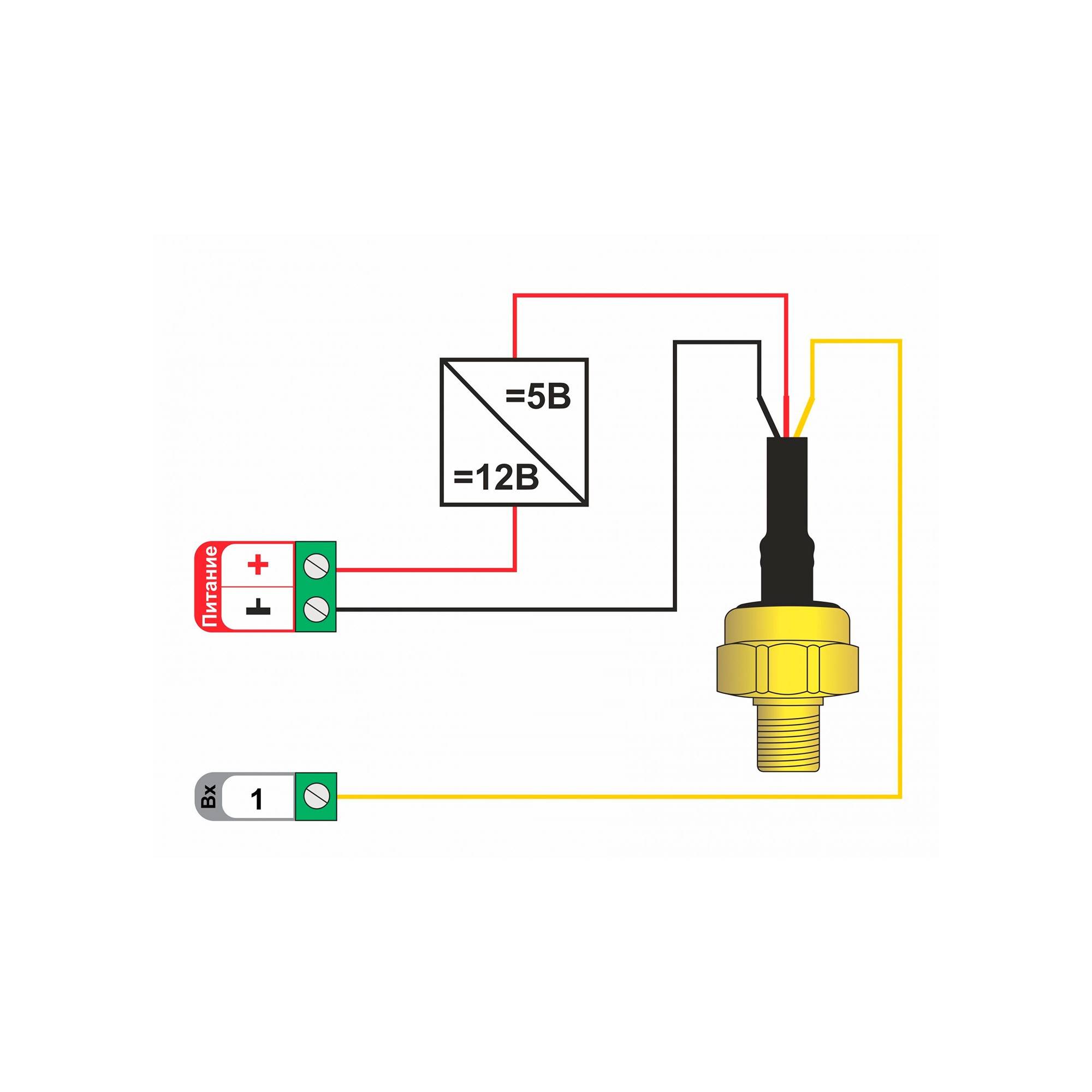 Датчик давления ZONT MLD-10 латунь ML00005516