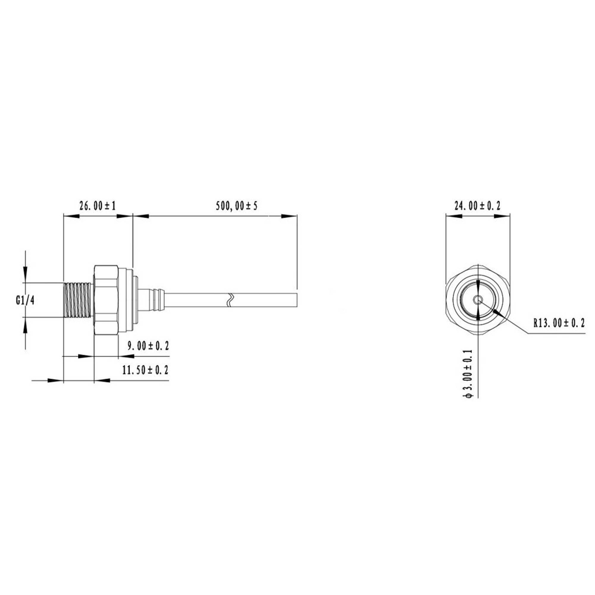 Датчик давления ZONT MLD-10 латунь ML00005516