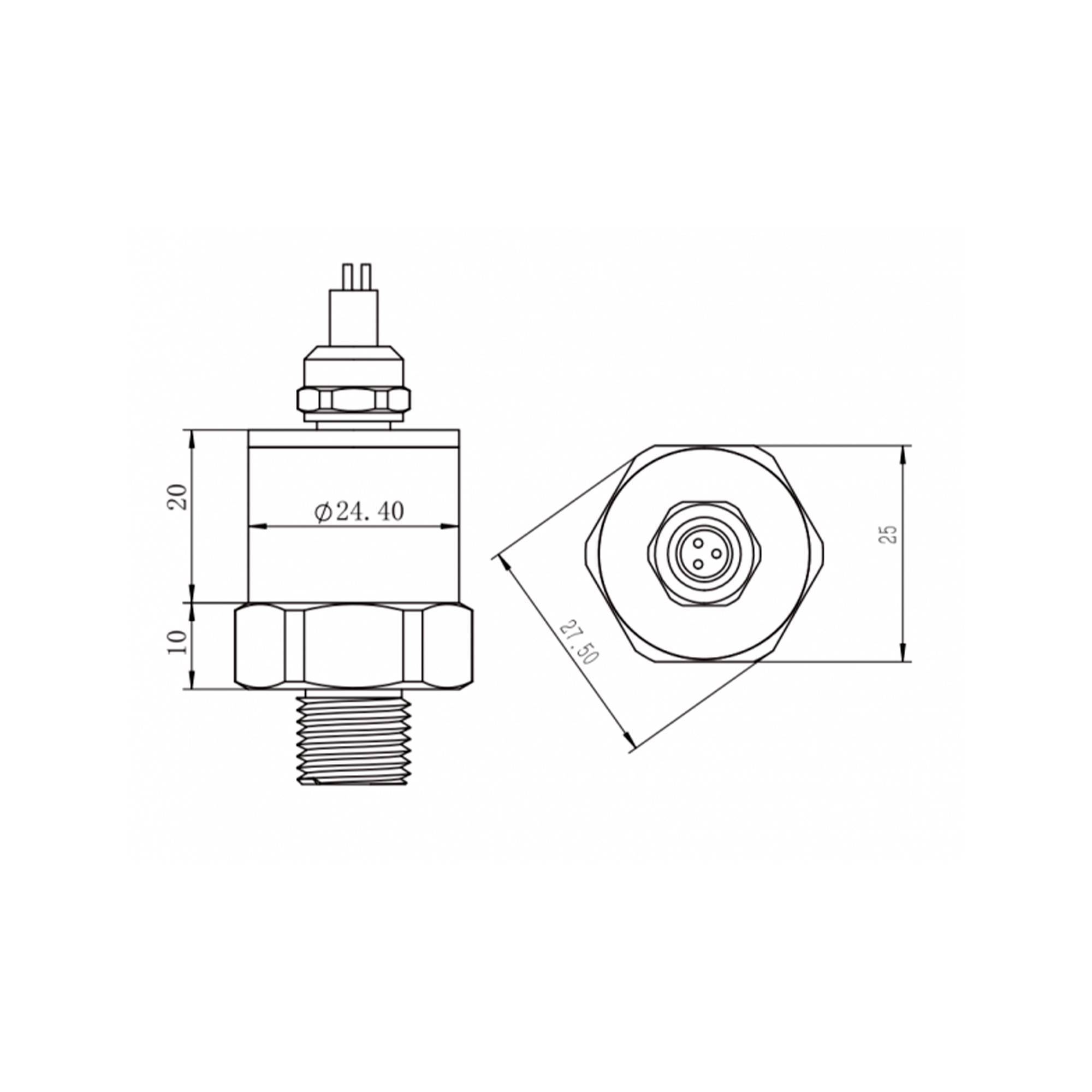 Датчик давления ZONT MLD-10.01 нержавеющая сталь MLD-10.01