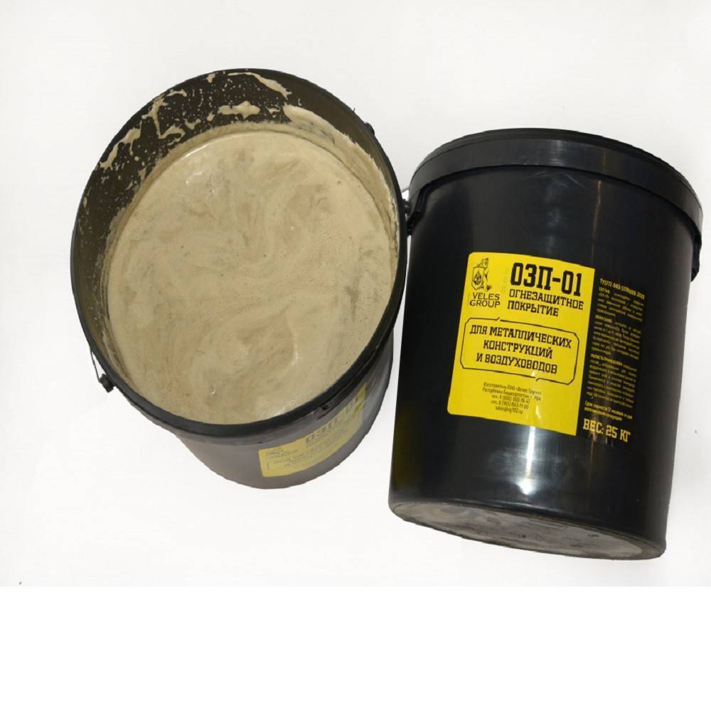 Мастика огнезащитная Veles Group ОЗП-01 25 кг 1414485