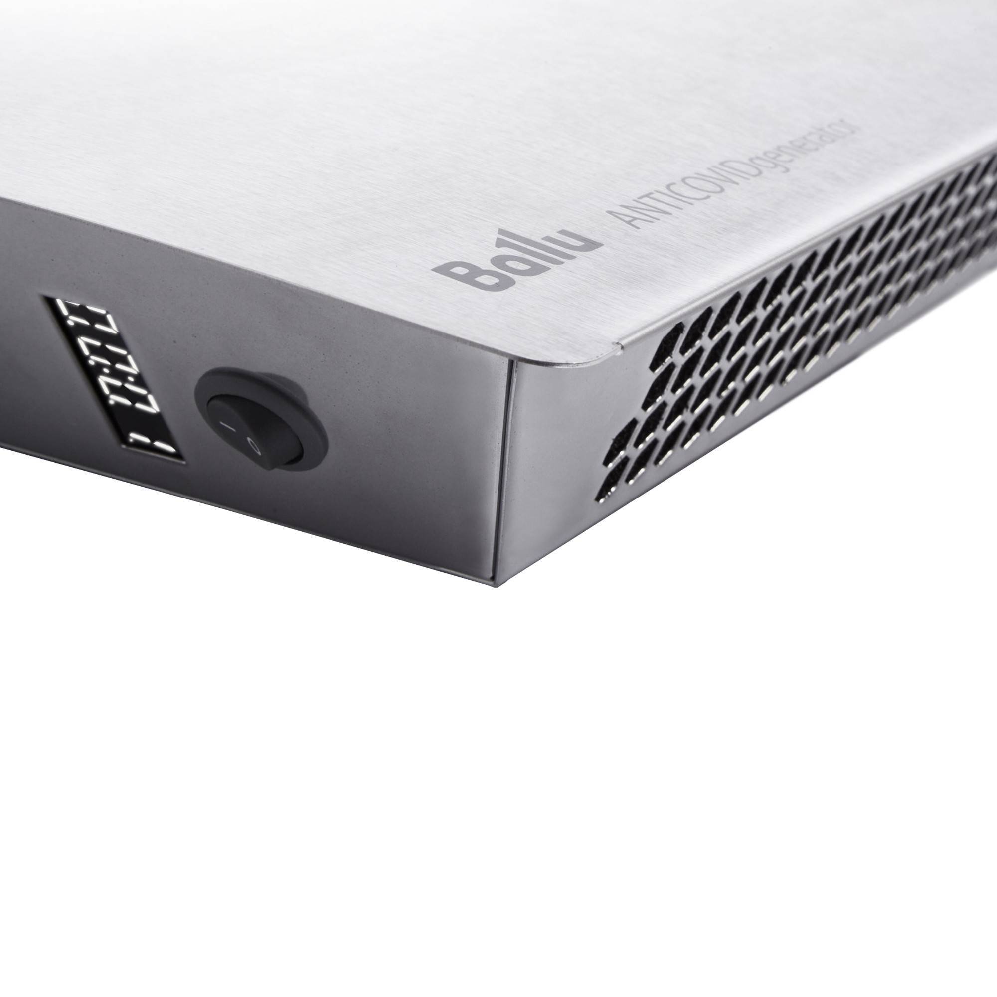 Рециркулятор-обеззараживатель Ballu DR-24D ANTICOVIDgenerator серебристый 1467033