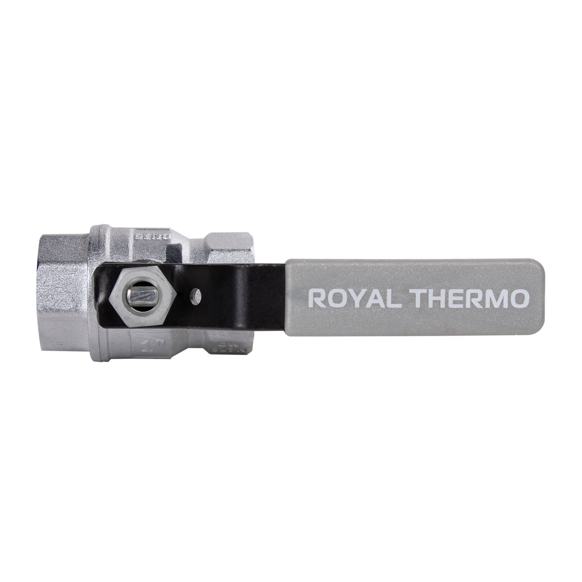 Кран шаровой Royal Thermo EXPERT 1 ВВ рычаг RTE 02.003