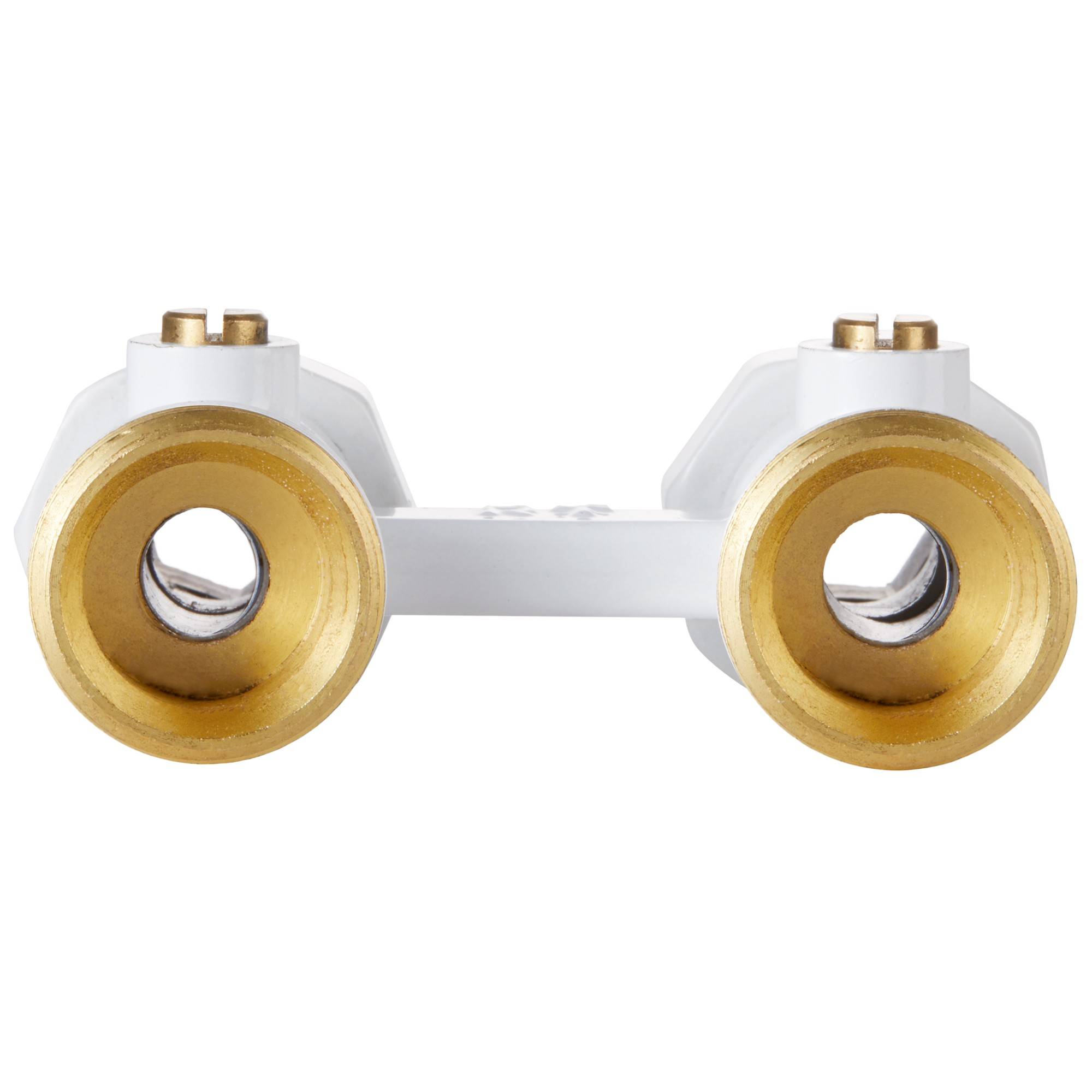 Узел нижнего подключения Royal Thermo прямой 1/2 x 3/4 EK белый RTE 07.00001