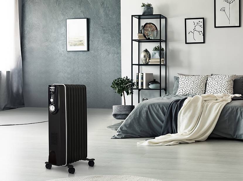 Масляный радиатор Ballu Modern BOH/MD-09BBN 2000 Вт 9 секций BOH/MD-09BBN