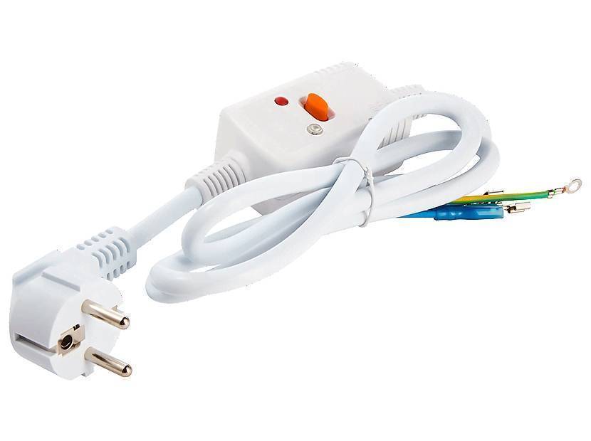 Шнур сетевой с УЗО AC Electric PC-01 1304656