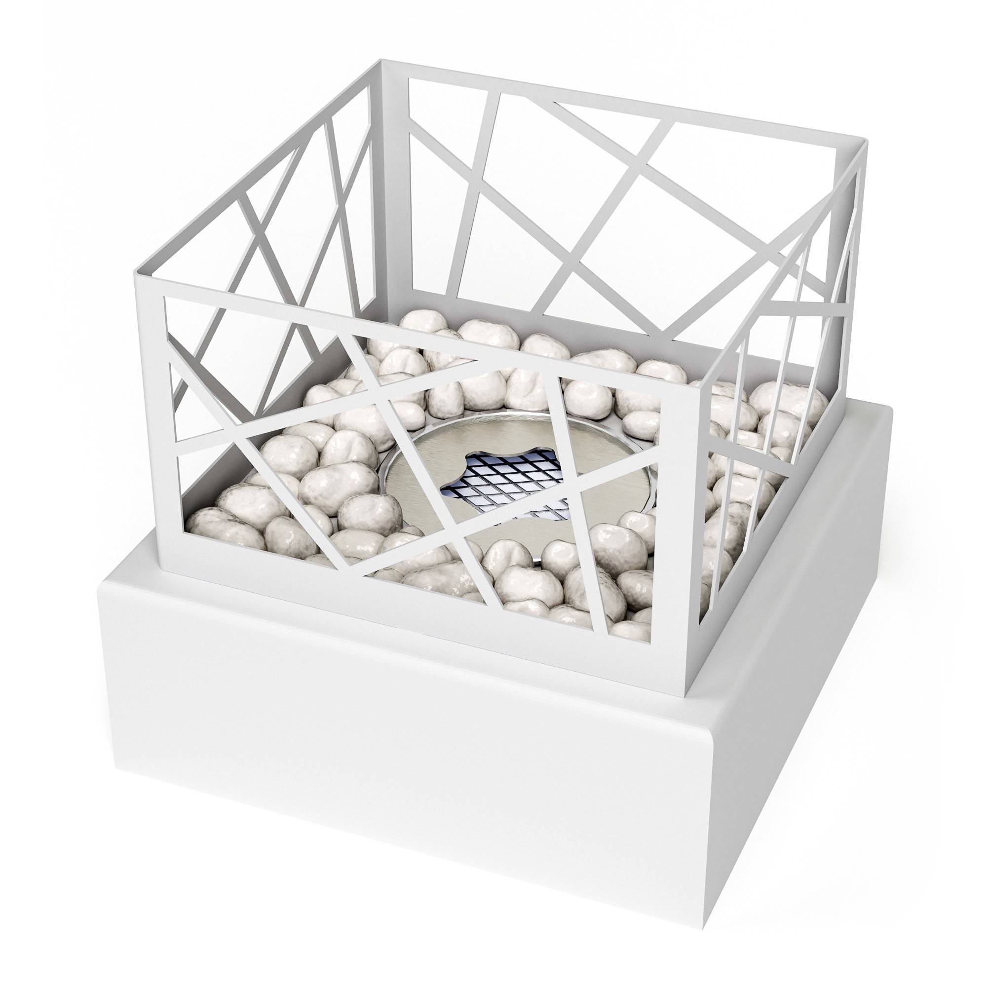 Биокамин настольный Firelight BFP-T185BFW Bonfire White BFP-T185BFW